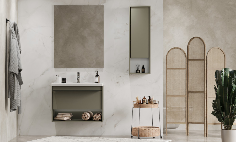 Зеркало АЛЬМА 80, прямоугольное