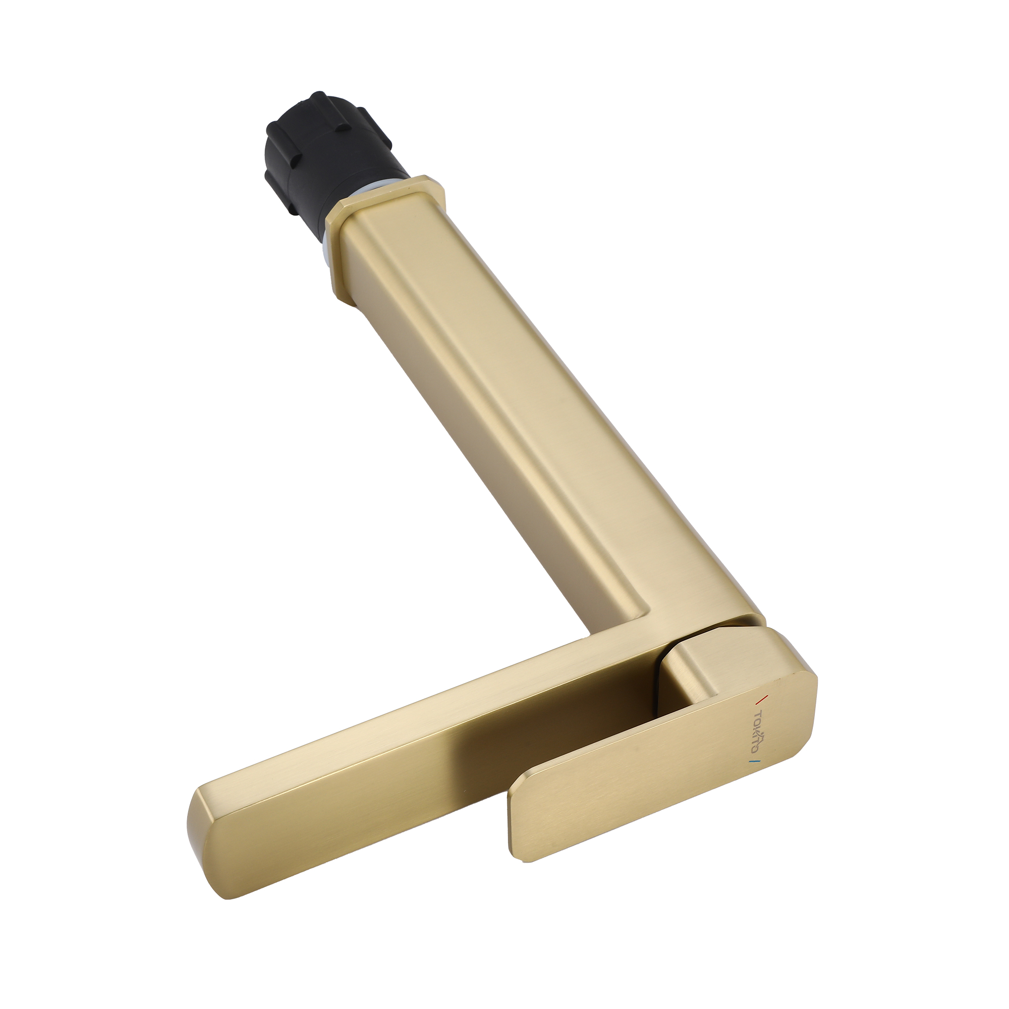 AOMORI Смеситель для умывальника, брашированное золото, TOKITO