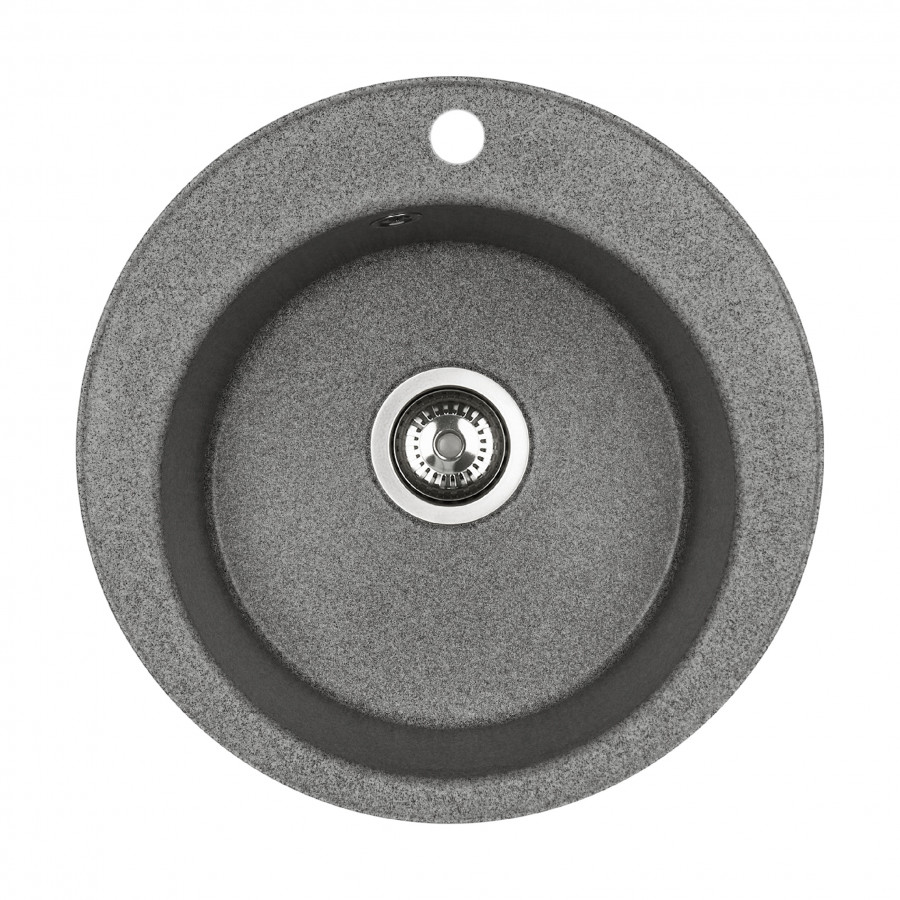 Мойка кухонная ШЕЛЛИ 50, круглая, серый