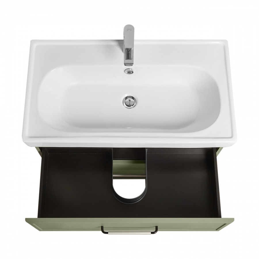 Тумба НЕО-КЛАССИКА 85, 2 ящ., кипарис (под раковину НЕО КЛАССИК 85)