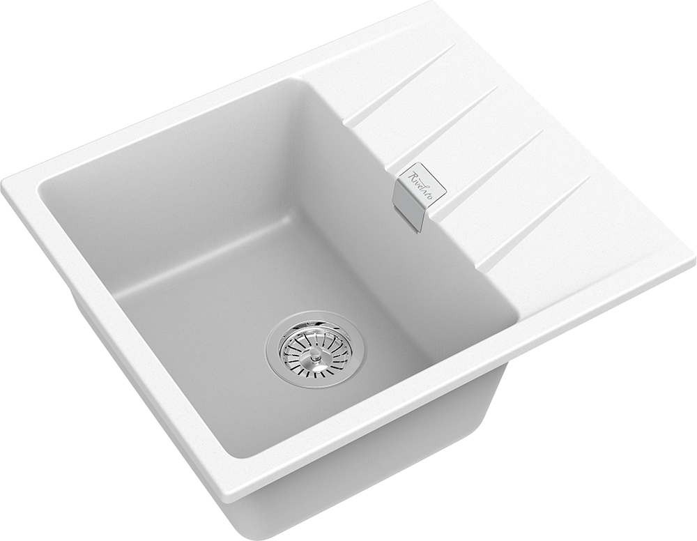 RIVELATO Мойка RAUM 58  1-чаша 580*500мм brina арт.