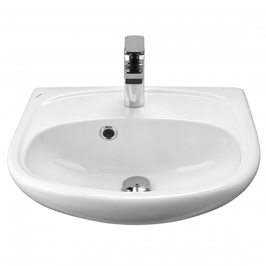 АНИМО Умывальник 40 см., хр.кольцо, крепление, САНТЕК