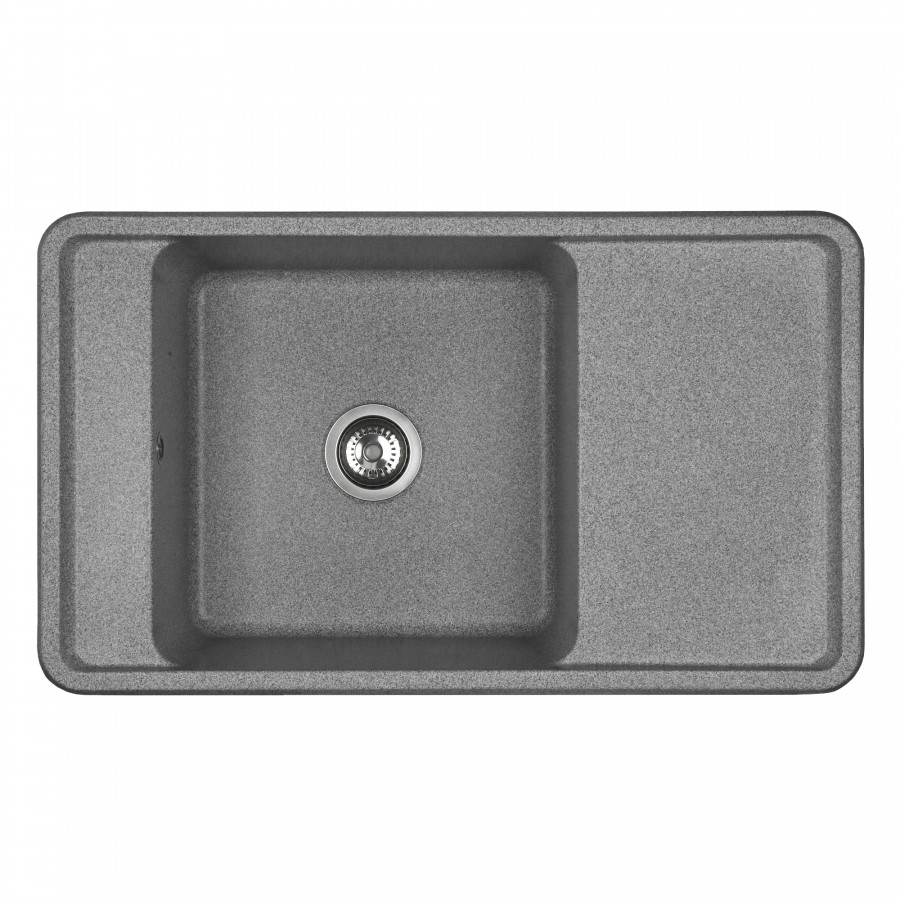 Мойка для кухни  Беллис 87 870x510x250 мм, прямоуг., серый