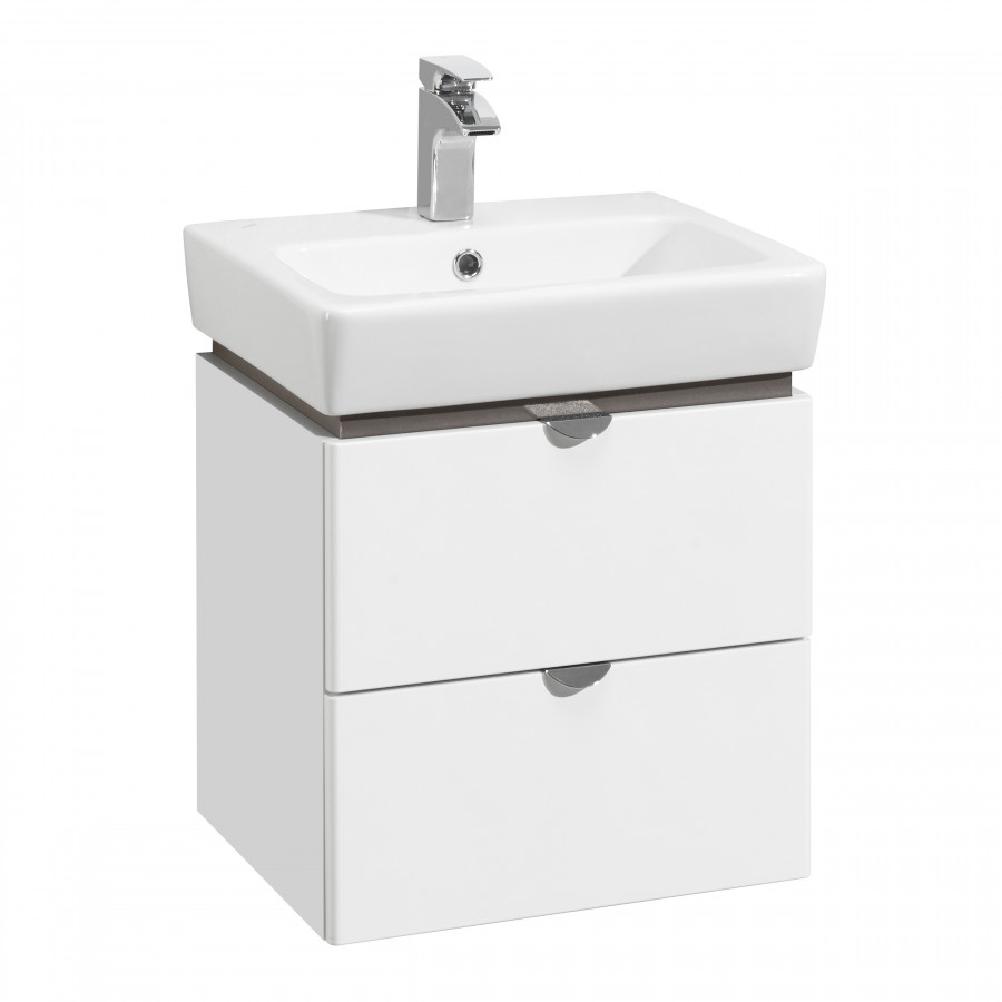 Тумба СКАЙ 60, белая (под раковину НЕО 60)