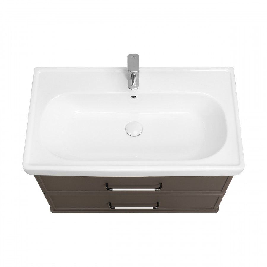 Тумба НЕО-КЛАССИКА 85, 2 ящ., мускат (под раковину НЕО КЛАССИК 85)