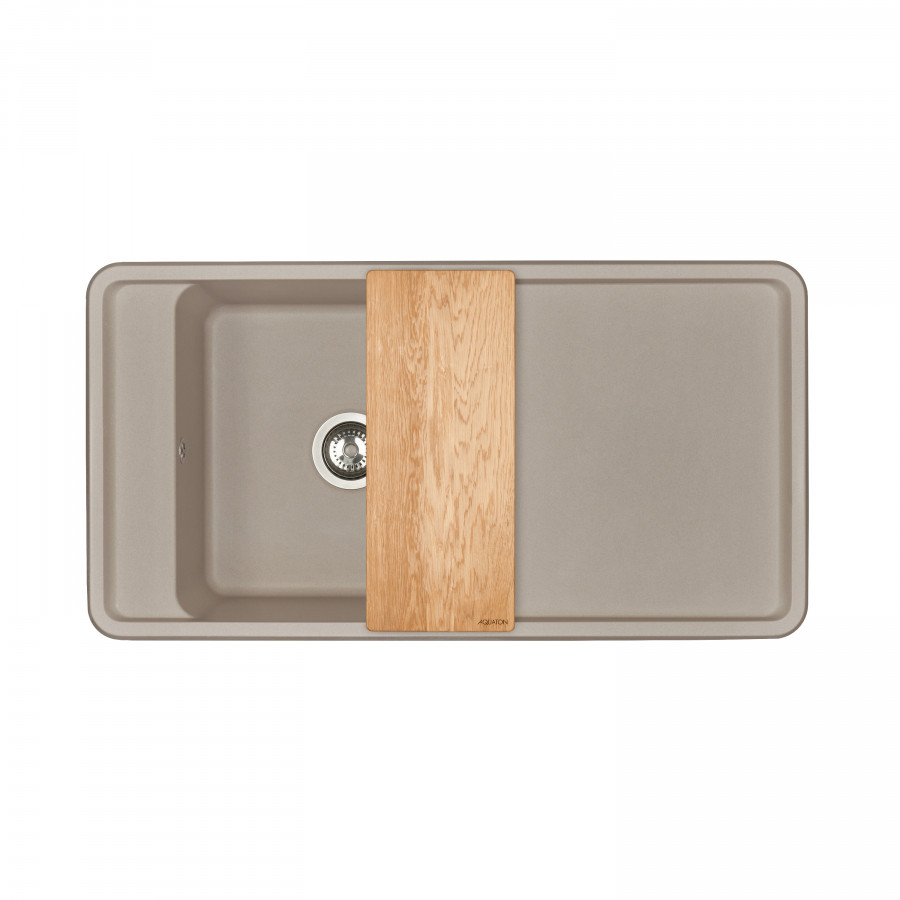 Мойка для кухни  Беллис 97 970x510x250 мм, прямоуг., серый шелк