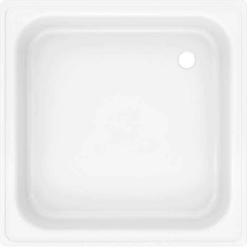 UNIVERSAL SG Душевой поддон стальной C090, без противоск.покрытия, 90x90х14 см., BLB