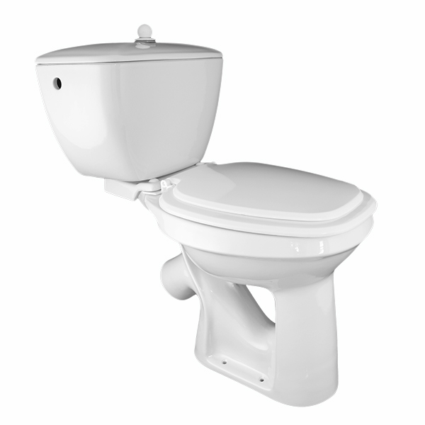 Унитаз "Комфорт" наклонный выпуск в упаковке ЛЗСФ (старый арт.10/1-60)