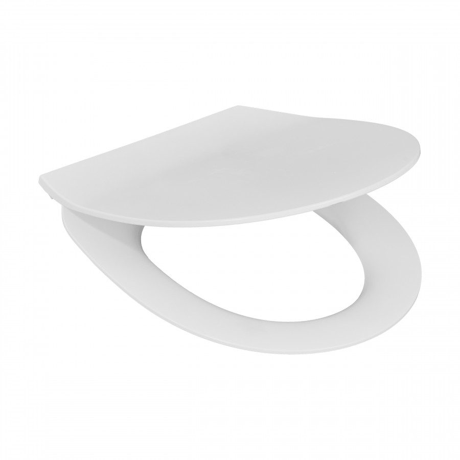 VICTORIA NORD SLIM Сиденье и крышка для унитаза, дюропласт., с механизмом Soft-Closing, белое. ROCA