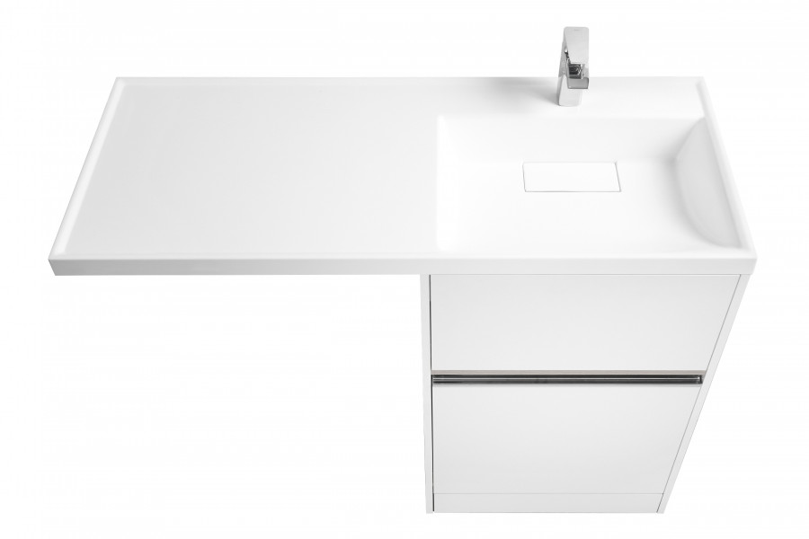 Тумба ЛОНДРИ 120 под с/маш 60, бел. (под раковину ЛОНДРИ 120)