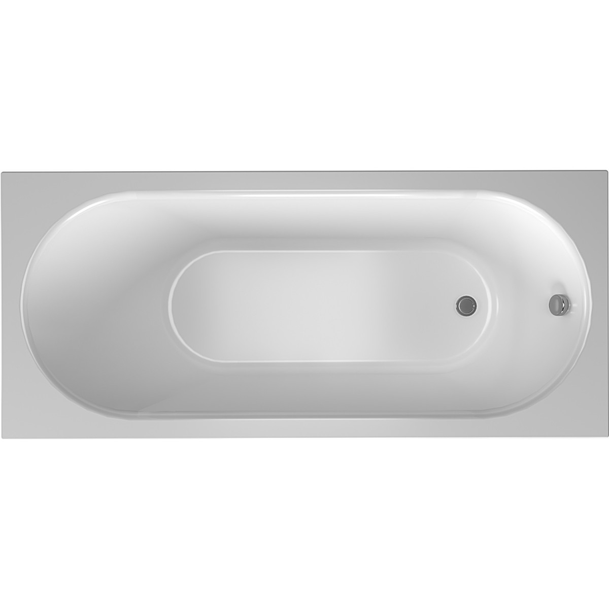 Ванна акриловая ALEX BAITLER BAIKAL 170*70  белая 