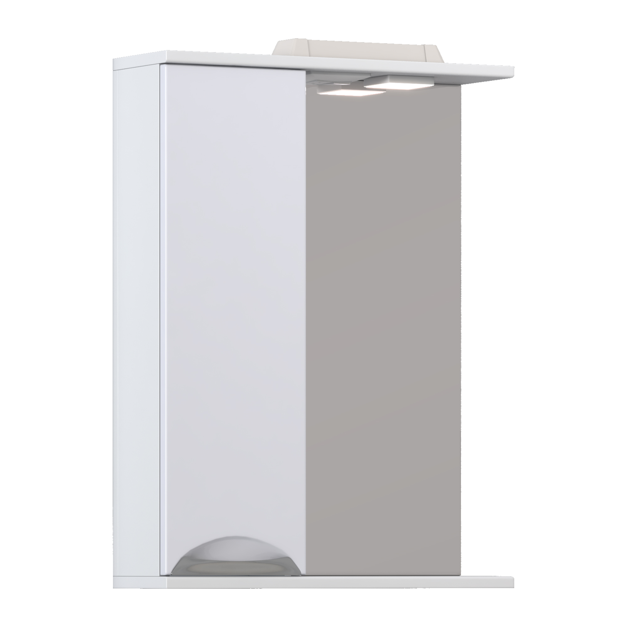 Зеркало со шкафом VIGO Callao 50 подвесное белый (z.CAL.50.L.El)