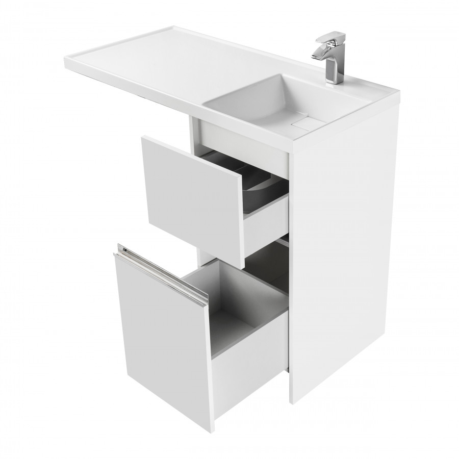 Тумба ЛОНДРИ 105 под с/маш 40, бел. (под раковину ЛОНДРИ 105)