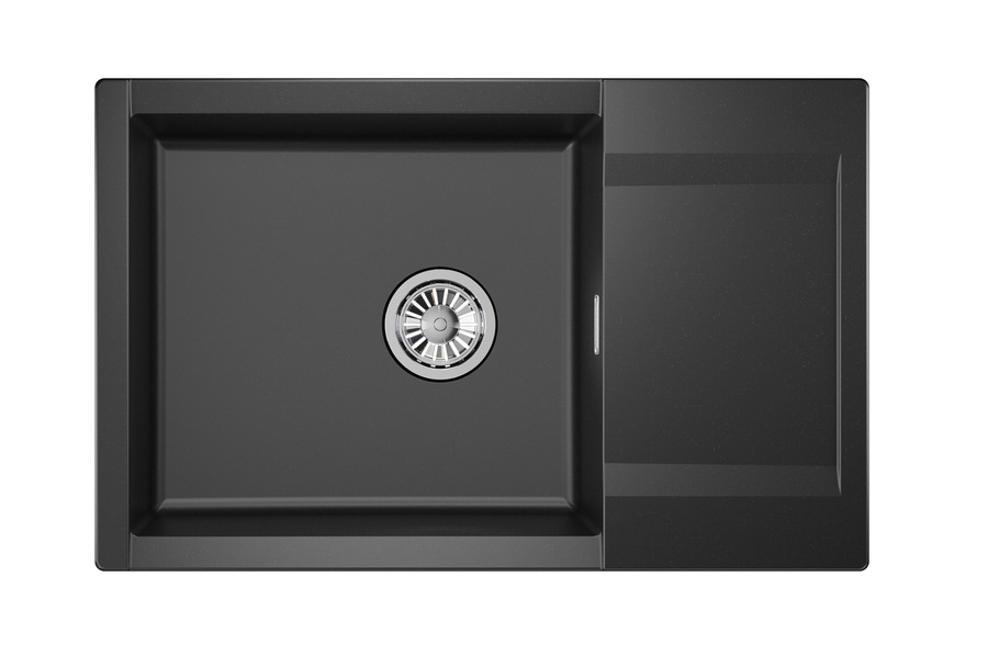 Кухонная мойка GRANULA (7807, ШВАРЦ)