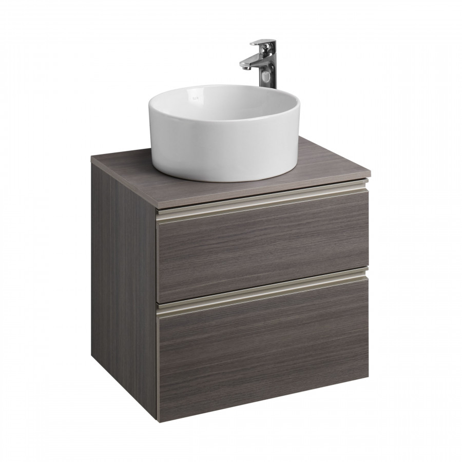 Тумба под раковину Roca The Gap 60 городской дуб 2 ящика