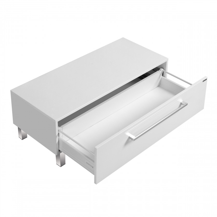 Комод МАДРИД 100 М, белый