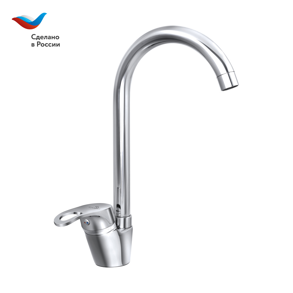 Смеситель для кухни СЛАВЕН Дача СЛ-ОД-Б22 хром