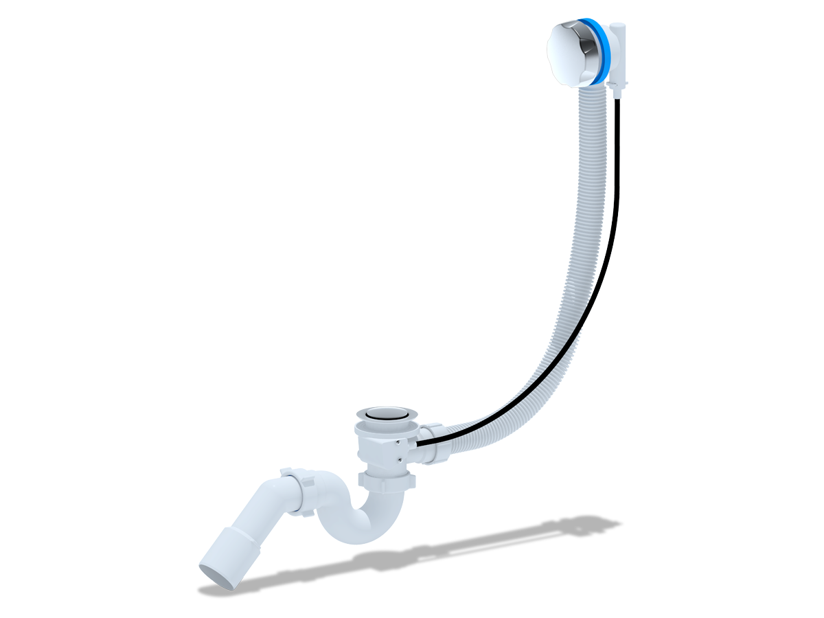 Перелив п/а с сифоном прямоточным 520мм.ANI PLAST