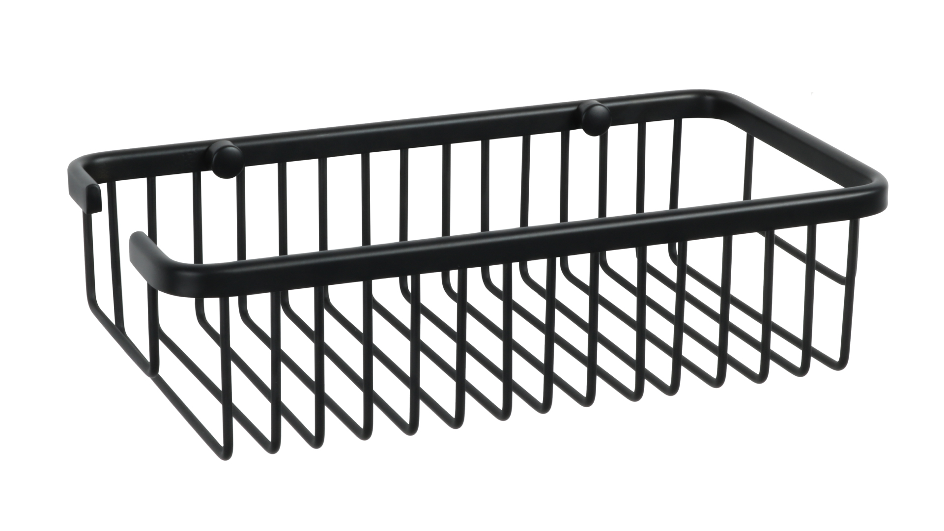 Полка прямоугольная одноэтажная FIXSEN HOTEL черная (FX-31050A)