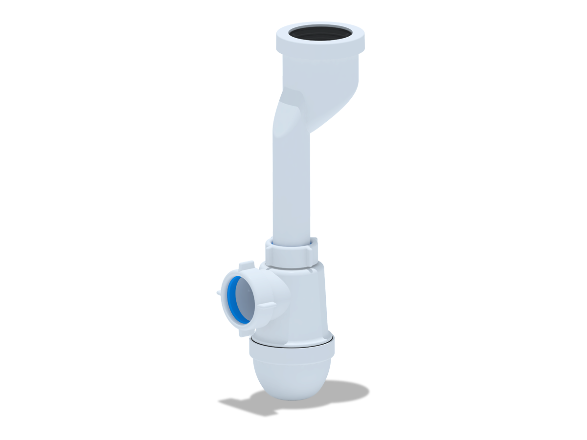 Сифон для писсуара  c выходом на 40, ANI PLAST