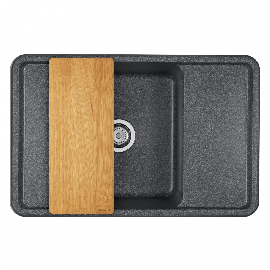 Мойка для кухни  Беллис 78 780x510x250 мм, прямоуг., графит