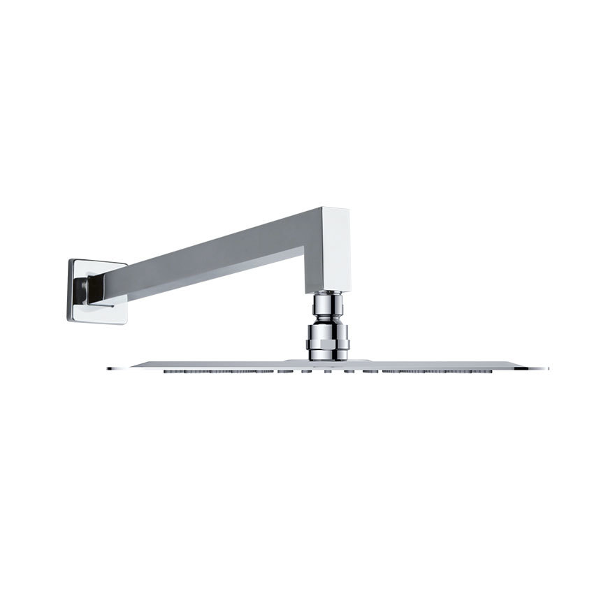 Излив тропического душа настенный из нержавеющей стали HIDROTERAPIA 300 мм BHRK300