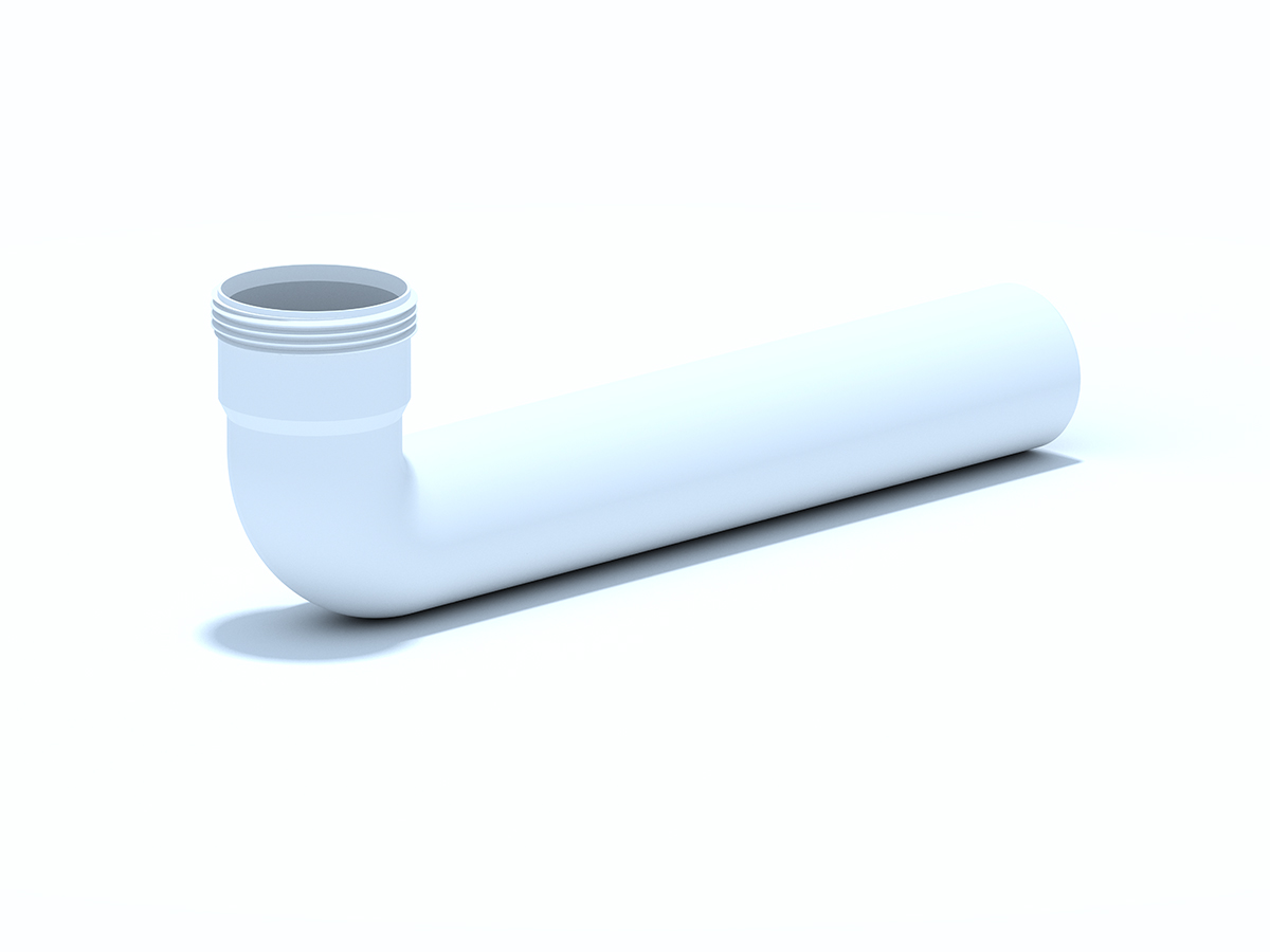 Уголок двойного сифона АНИ Пласт M710 с резьбой