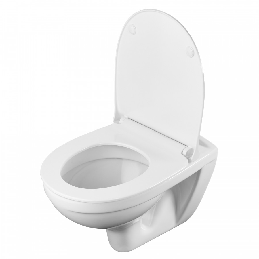 ПЭК БОРЕАЛЬ (подвес. унитаз с тонким сиденьем, инсталляция, панель черн. матт),САНТЕК