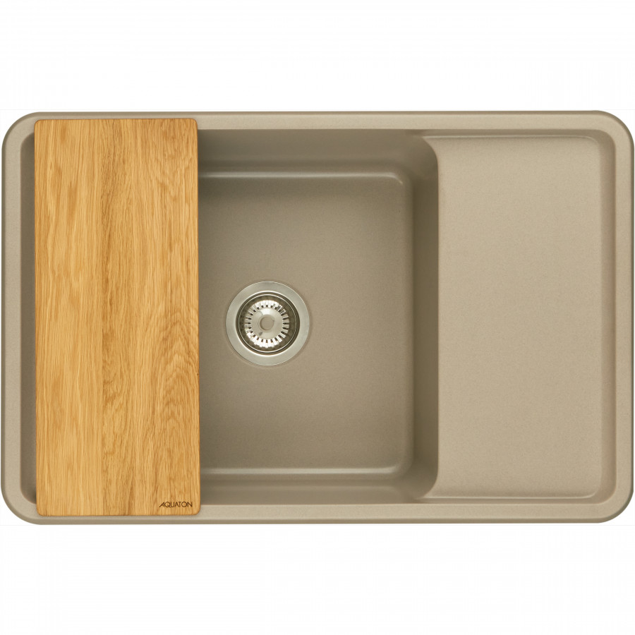 Мойка для кухни  Беллис 78 780x510x250 мм, прямоуг., серый шелк