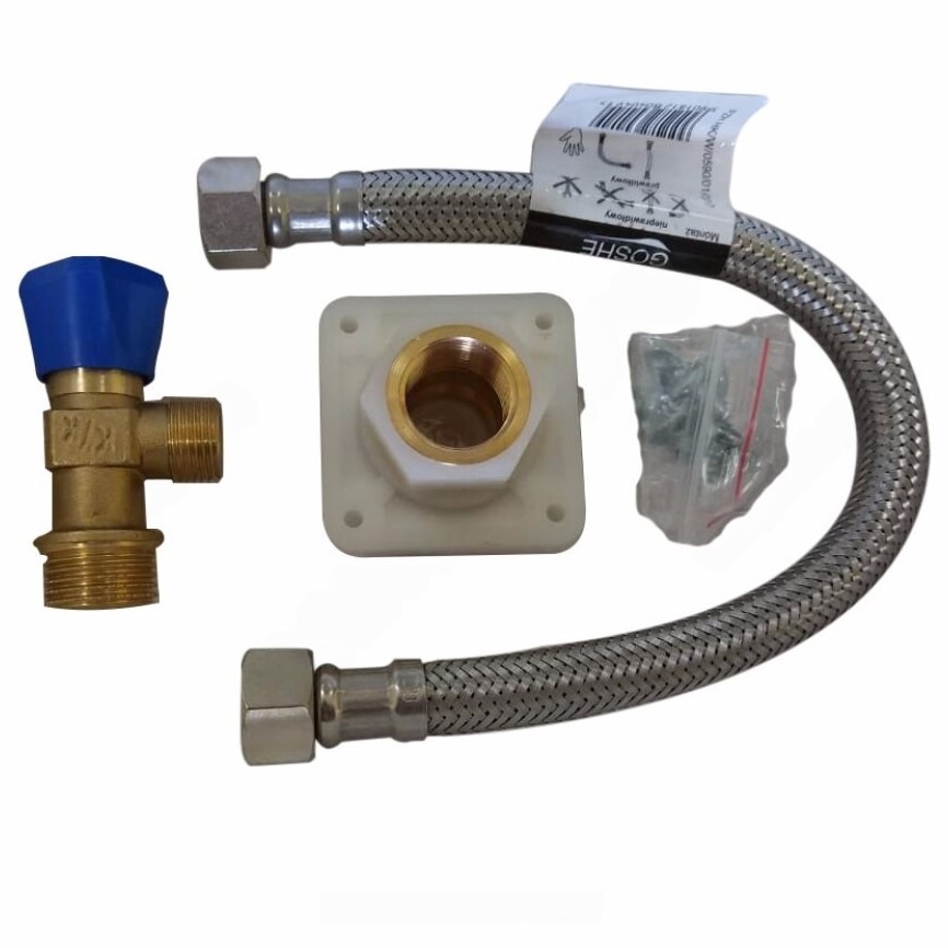 Набор для инсталяции АНИ Пласт WCM0105 с гибкой подводкой