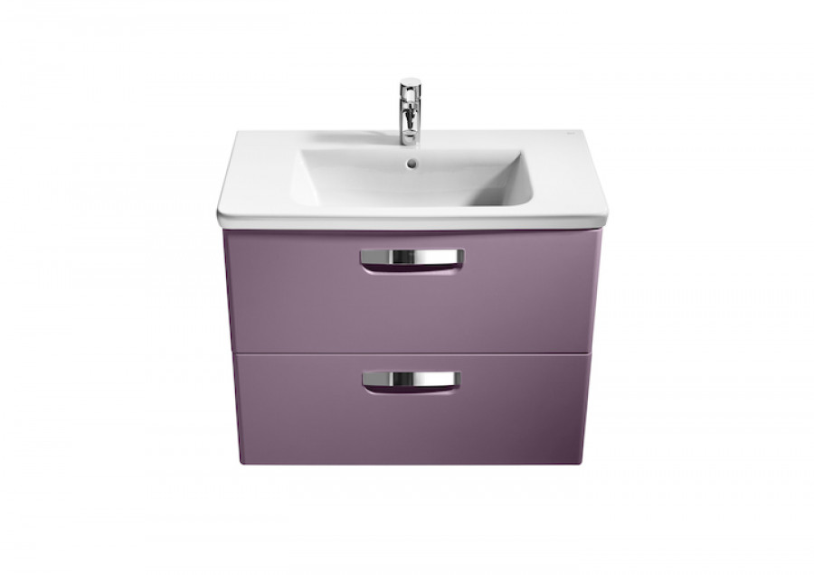 GAP Тумба под раковину GAP 80, фиолетовая, ROCA