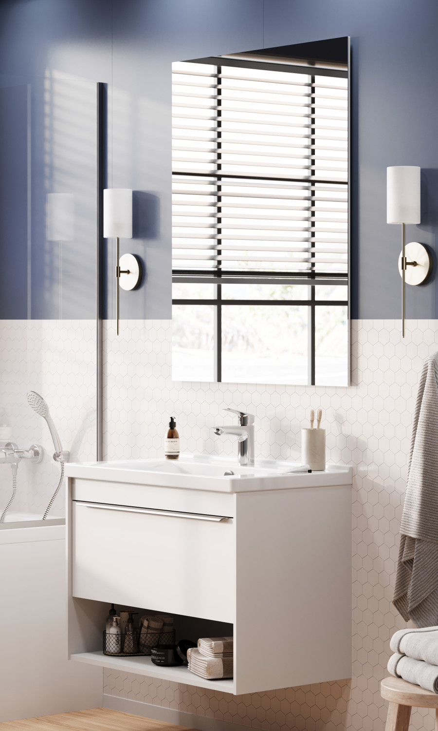 Зеркало АЛЬМА 80, прямоугольное