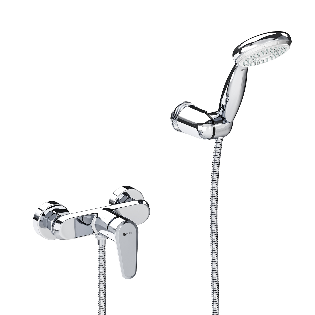 Point Смеситель для душа, без излива, лейка, р/ОД, хром, LM, LM0303C