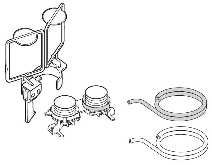 601527 Комплект перехода на пневматический слив для OLI 74, OLI
