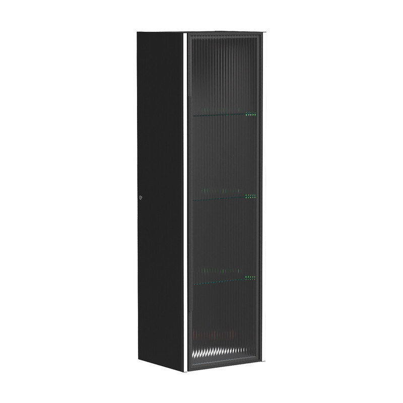 Пенал подвесной EQUIL Stoune 36 универсальный, дуб черный (ppSTOUNE36.R/L-35)