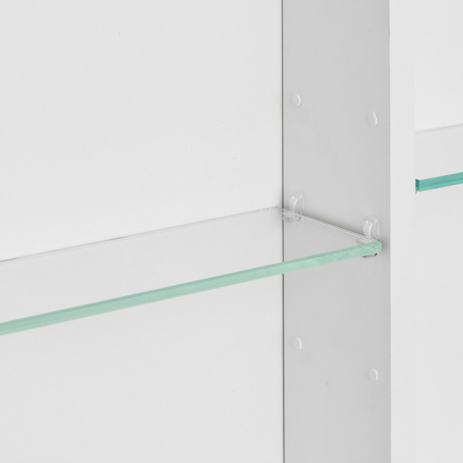 Зеркальный шкаф АСТИ 50, белый