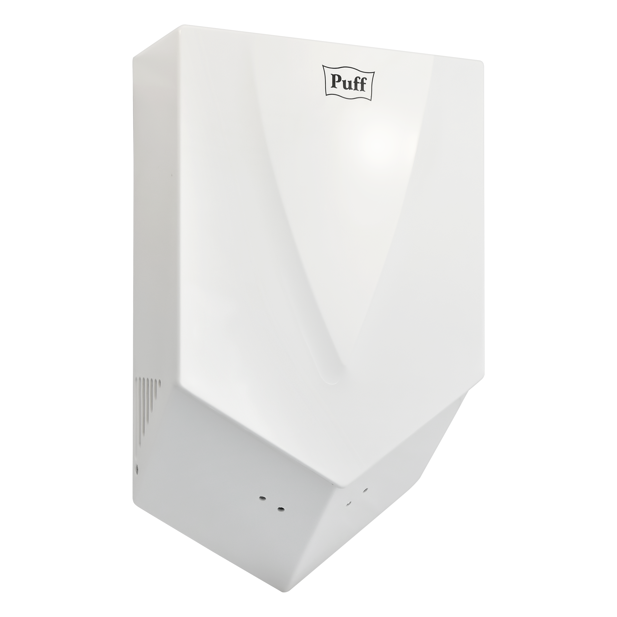 Электросушитель для рук PUFF-8802 высокоскоростной, белый 1,2 кВт (1401.323)