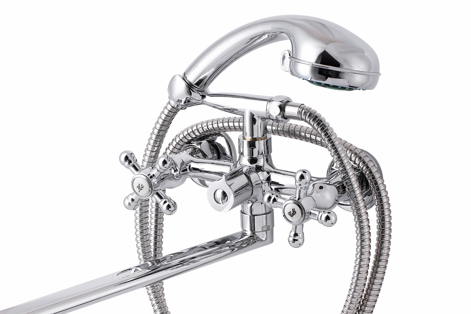 Смеситель для ванны с душем ПРОФСАН ПСМ-159-К89 СТАНДАРТ-А тип См-ВУДРНШлА