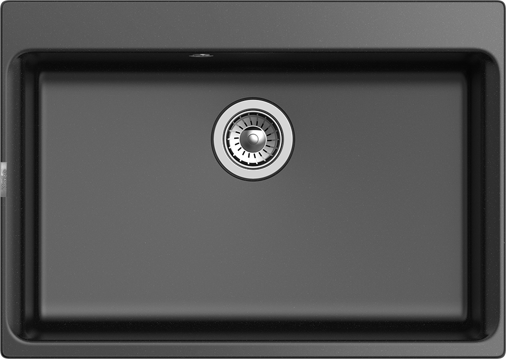 RIVELATO Мойка AXEL 70  1-чаша 730*520мм nero арт.