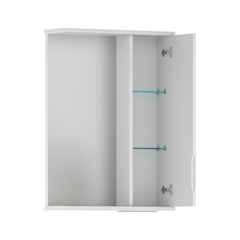 Зеркало-шкаф Adel 50, подвесной, правый, белый, VOLNA