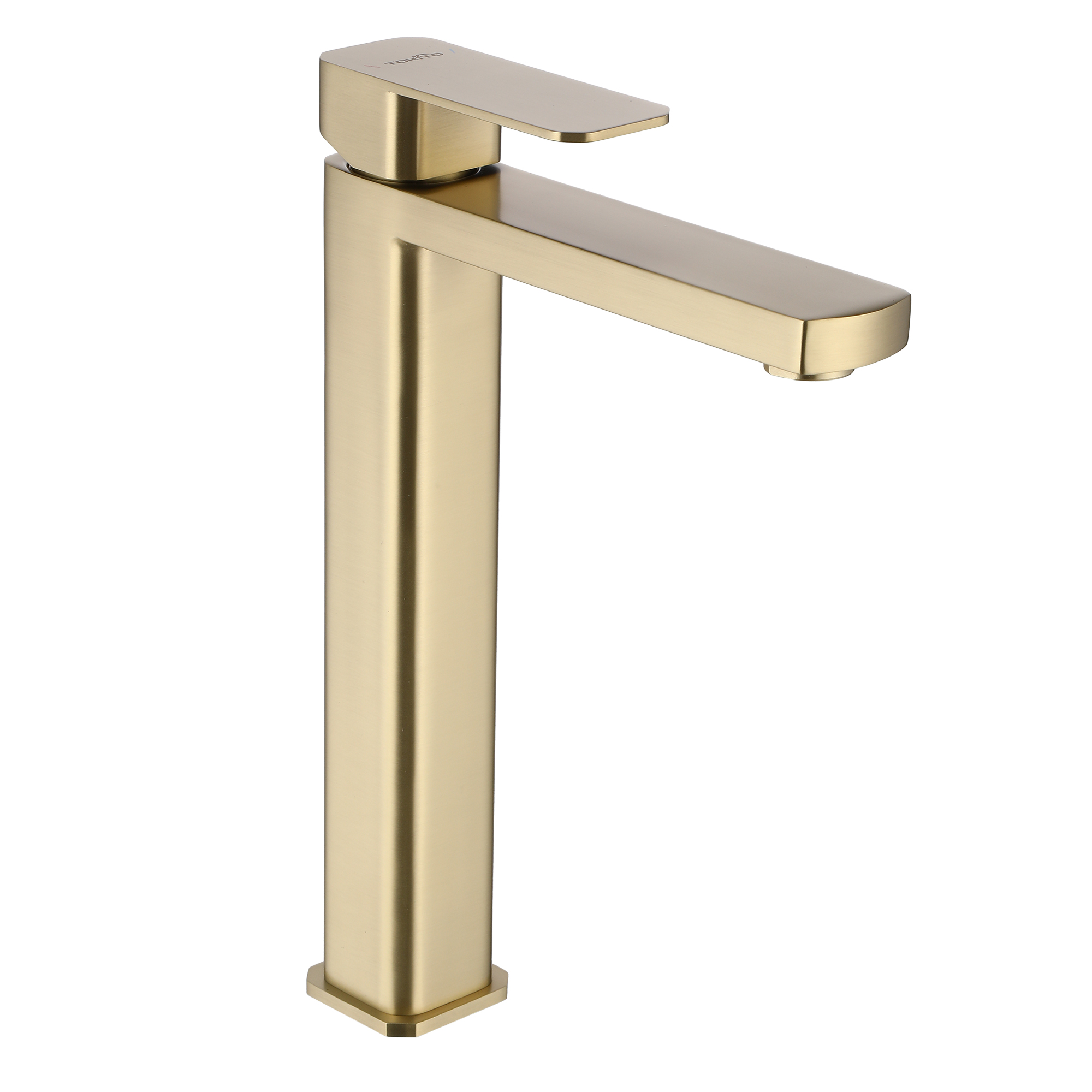 AOMORI Смеситель для умывальника, брашированное золото, TOKITO