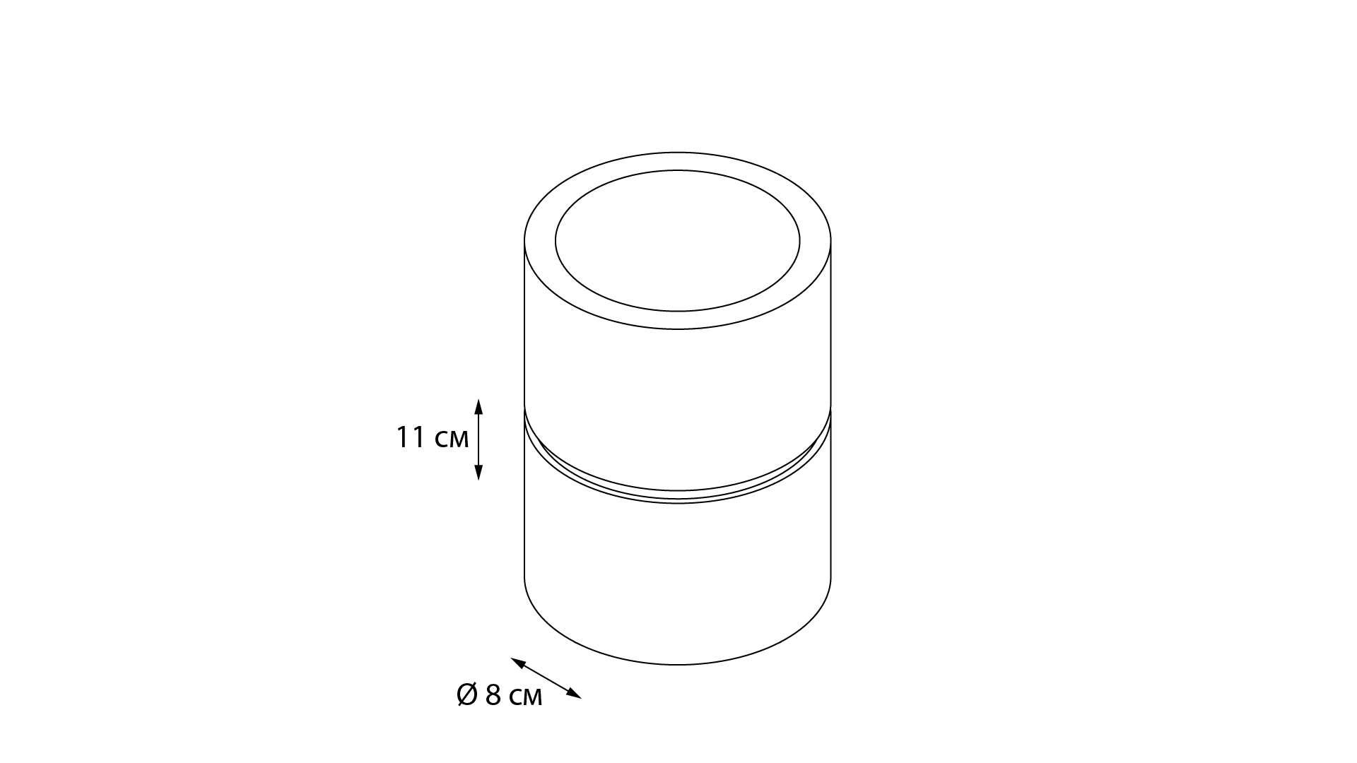 Стакан Fixsen Nero FX-240-3