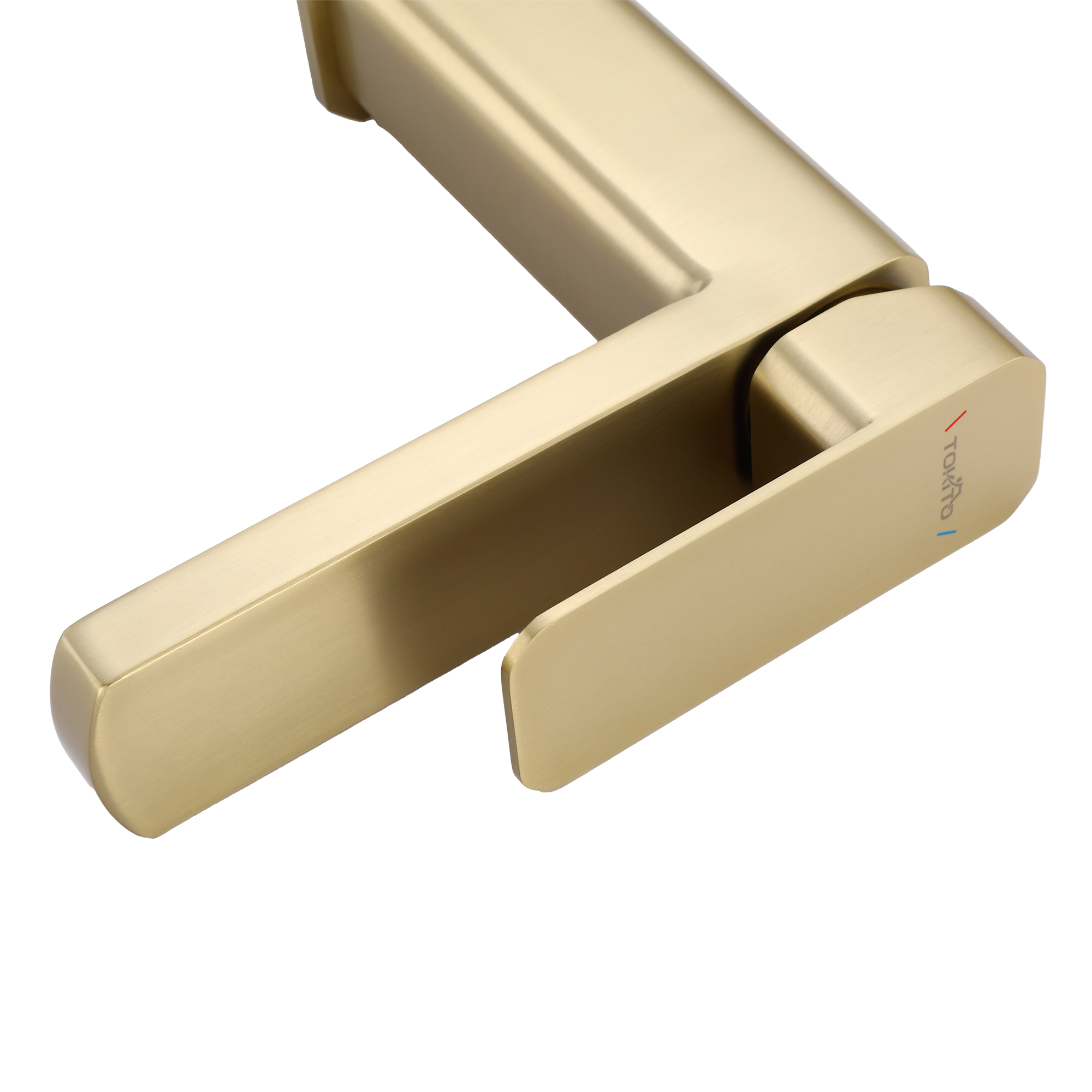 AOMORI Смеситель для умывальника, брашированное золото, TOKITO