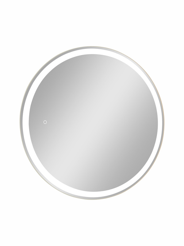 Зеркало-шкаф Torneo White LED d 600 с подсветкой