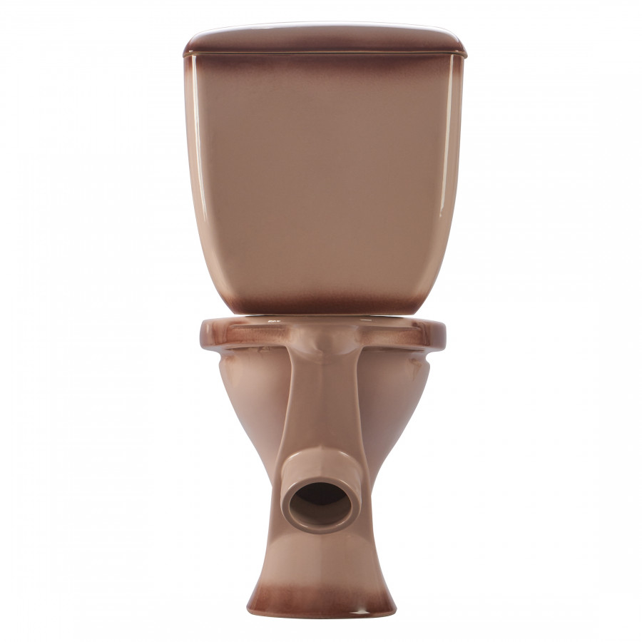 Унитаз-компакт "Воротынский" косой выпуск, с кнопочной арматурой и сиденьем, бежевый  SANTERI