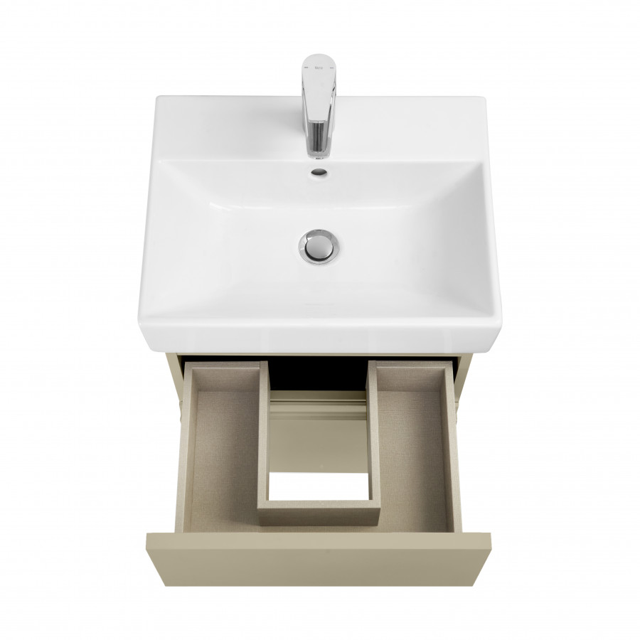 OLETA Тумба под раковину Oleta 50, 2 ящ., капучино