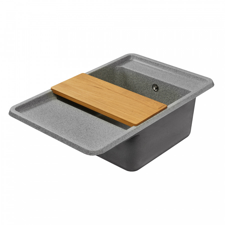 Мойка для кухни  Беллис 78 780x510x250 мм, прямоуг., серый