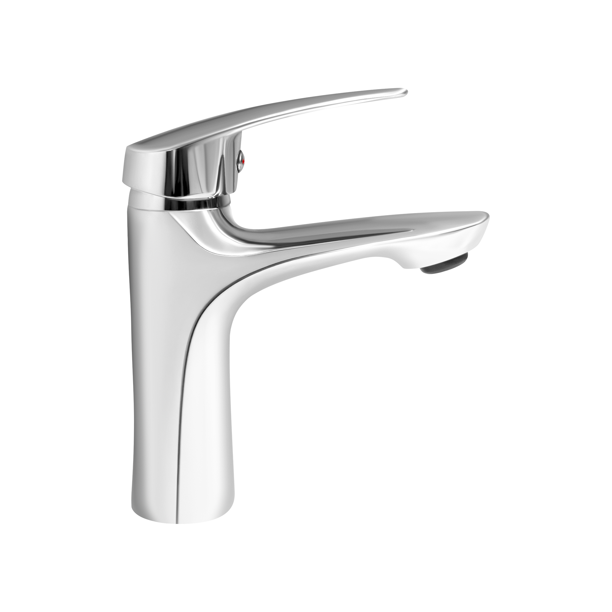 Смеситель для раковины СЛАВЕН Дача СЛ-ОД-В11 с литым изливом, хром