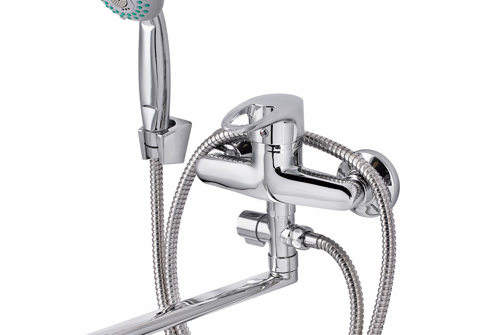 Смеситель для ванны с душем ПРОФСАН ПСМ-523-084 ЕВРО тип См-ВУОРНШлА