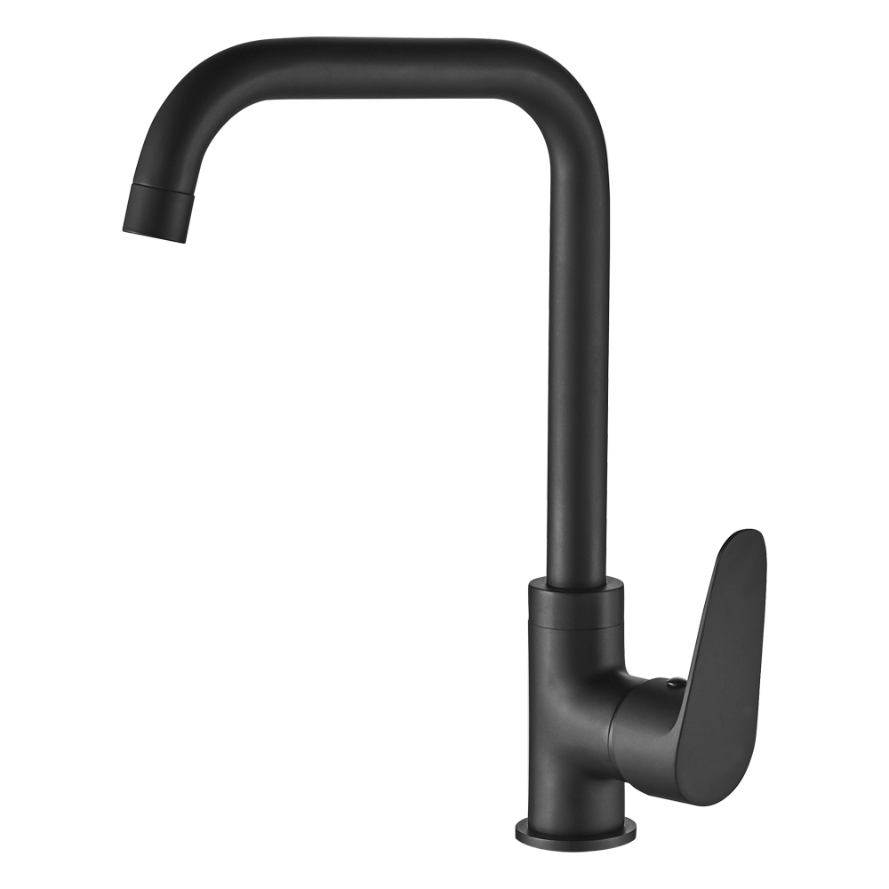 Смеситель для кухни черный NOVA, NOV03-150Black